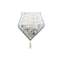 Table Runner DKD Home Decor Blue Polyester (40 x 1 x 180 cm)