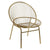 Dining Chair DKD Home Decor Metal (65 x 60 x 83 cm)