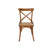 Dining Chair DKD Home Decor Brown Rattan Elm wood (50 x 47 x 86 cm)