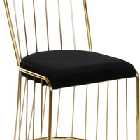 Dining Chair DKD Home Decor Polyester Metal Steel (50 x 50 x 89 cm)