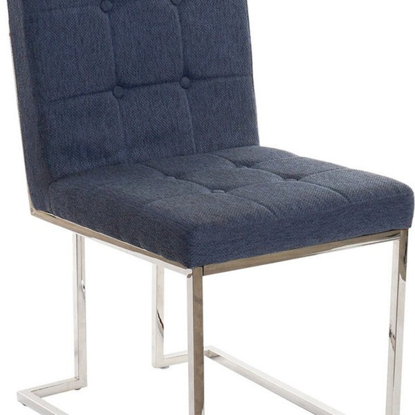 Dining Chair DKD Home Decor Polyester Steel (48 x 64 x 94 cm)