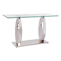 Console DKD Home Decor Praise Crystal Steel (150 x 45 x 80 cm)