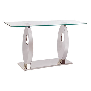 Console DKD Home Decor Praise Crystal Steel (150 x 45 x 80 cm)