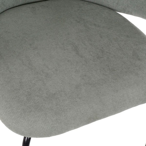 Dining Chair DKD Home Decor Polyester Metal (58 x 58 x 87 cm)