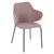 Dining Chair DKD Home Decor Polyester Metal (58 x 58 x 87 cm)