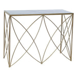 Console DKD Home Decor Metal Marble (100 x 33 x 78 cm)