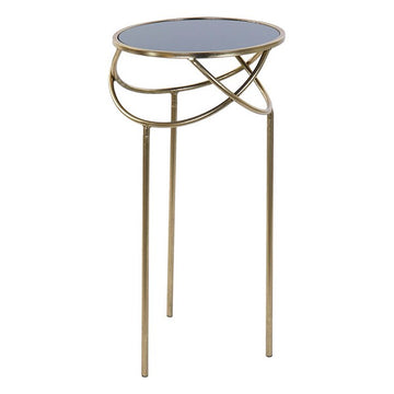 Side table DKD Home Decor Metal Crystal (41 x 41 x 80 cm)