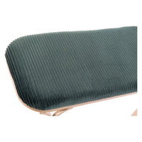 Bench DKD Home Decor Polyester Metal (2 pcs)