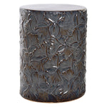 Side Table DKD Home Decor Ginkgo Green Blue Stoneware (34 x 34 x 45 cm)