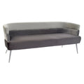 Sofa DKD Home Decor Polyester Metal Modern (182 x 63 x 70 cm)