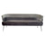 Sofa DKD Home Decor Polyester Metal Modern (182 x 63 x 70 cm)