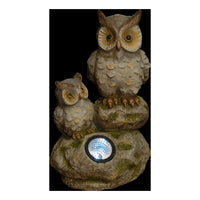 LED spotlight DKD Home Decor Owl Resin (25 x 20 x 41 cm)