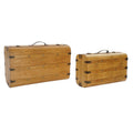 Chest DKD Home Decor Wood (2 pcs) (50 x 32 x 19 cm) (60 x 36 x 38 cm)