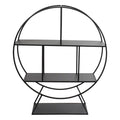 Shelves DKD Home Decor Black Metal (79 x 25 x 94 cm)