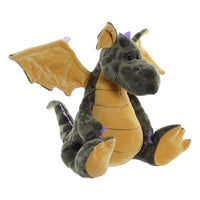 Peluche DKD Home Decor Dragón Verde Poliéster (37 x 36 x 32 cm)