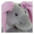 Fluffy toy DKD Home Decor Elephant Interactive Polyester (24 x 25 x 30 cm)