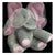 Fluffy toy DKD Home Decor Elephant Interactive Polyester (24 x 25 x 30 cm)