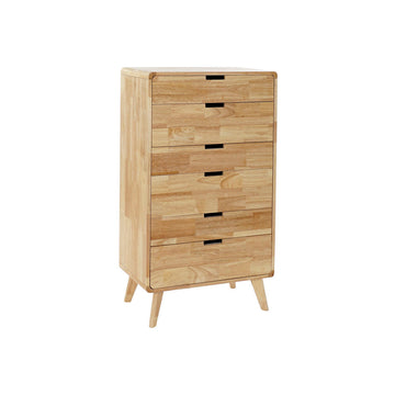 Chest of drawers DKD Home Decor Rubber wood MDF Wood (60 x 30 x 108 cm)