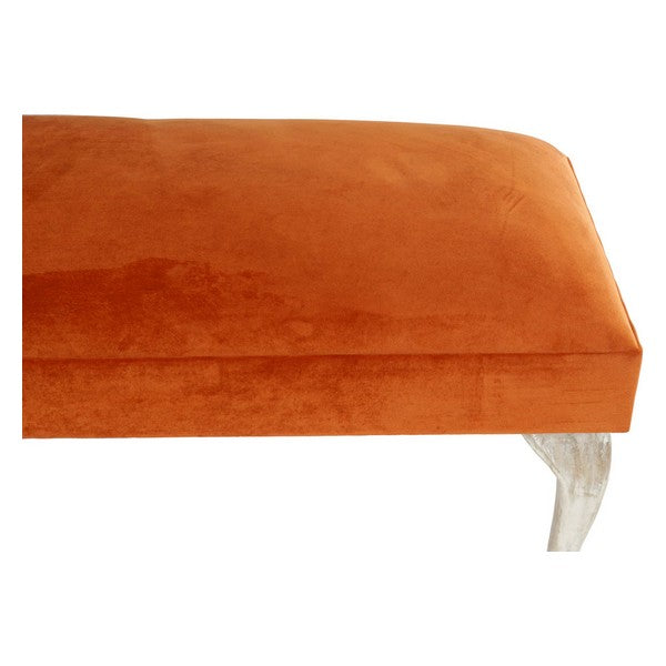 Bench DKD Home Decor Velvet Polyester Wood (106 x 46 x 58 cm)