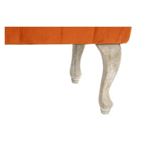 Bench DKD Home Decor Polyester Wood (99 x 40 x 41 cm)