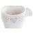 Piece Coffee Cup Set DKD Home Decor Hearts (200 ml) (4 pcs)