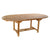 Expandable table DKD Home Decor Teak (180 x 120 x 75 cm)