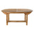 Expandable table DKD Home Decor Teak (180 x 120 x 75 cm)