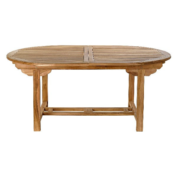 Expandable table DKD Home Decor Teak (180 x 120 x 75 cm)