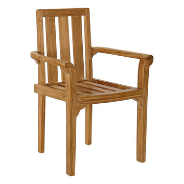 Garden chair DKD Home Decor Teak (63 x 52 x 88 cm)