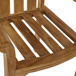 Garden chair DKD Home Decor Teak (63 x 52 x 88 cm)