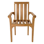 Garden chair DKD Home Decor Teak (63 x 52 x 88 cm)