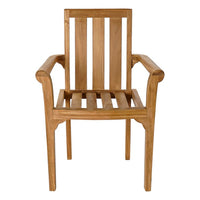 Garden chair DKD Home Decor Teak (63 x 52 x 88 cm)