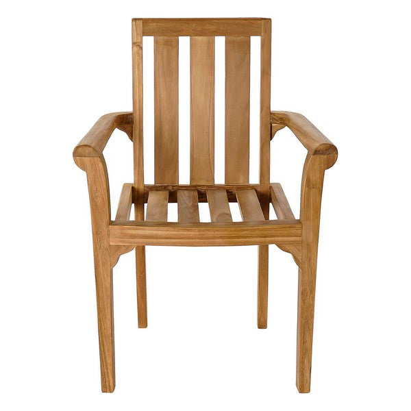 Garden chair DKD Home Decor Teak (63 x 52 x 88 cm)