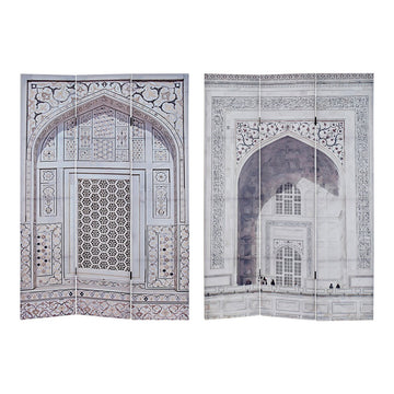 Folding screen DKD Home Decor Canvas (2 pcs) (121.5 x 2.5 x 180 cm)