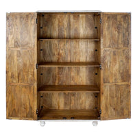 Cupboard DKD Home Decor Mango wood (99 x 40 x 186 cm)