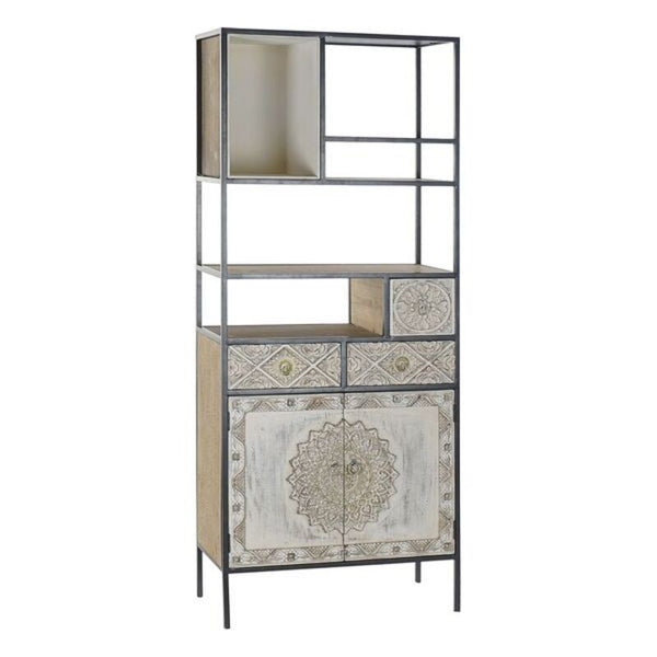 Shelves DKD Home Decor Iron Fir MDF Wood (84 x 35 x 200 cm)