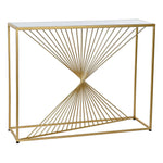 Side Table DKD Home Decor Golden Mirror (100 x 30 x 79 cm)