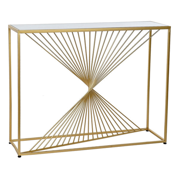 Side Table DKD Home Decor Golden Mirror (100 x 30 x 79 cm)