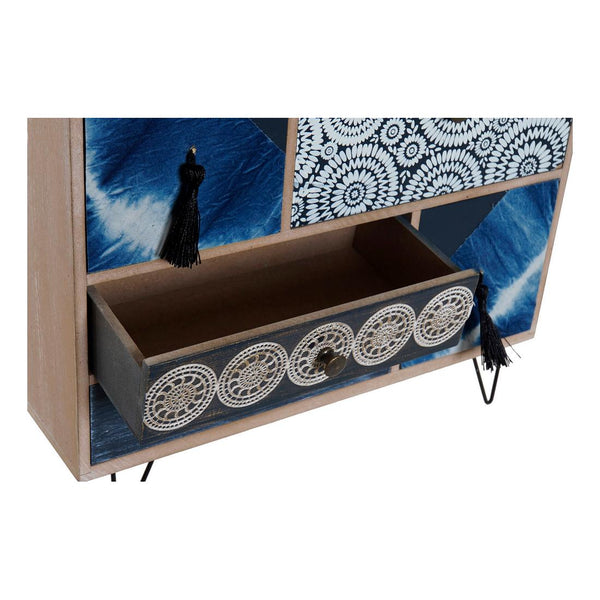 Jewelry box DKD Home Decor MDF Wood Boho (30 x 10 x 26.5 cm)