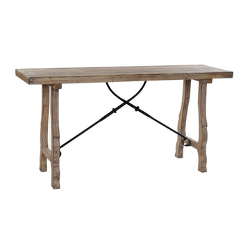 Dining Table DKD Home Decor Wood Metal (160 x 45 x 81 cm)