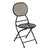 Garden chair DKD Home Decor Metal Bamboo (42 x 50 x 92 cm)