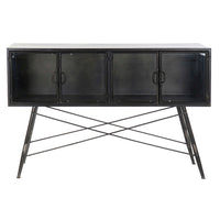 Console DKD Home Decor Metal Crystal (120 x 35 x 80 cm)