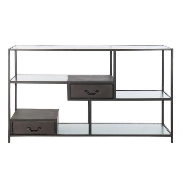 Shelves DKD Home Decor Metal Crystal (140 x 35 x 83 cm)