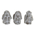 Garden statues DKD Home Decor Cement (3 pcs)