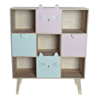 Chest of drawers DKD Home Decor Pine Cats (64 x 37 x 79 cm)