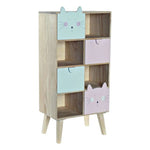 Chest of drawers DKD Home Decor Pine Cats (40 x 25 x 85 cm)