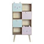 Chest of drawers DKD Home Decor Pine Cats (40 x 25 x 85 cm)