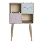 Chest of drawers DKD Home Decor Pine Cats (40 x 27 x 66 cm)