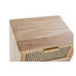 Chest of drawers DKD Home Decor Natural rubber Rattan (40 x 30 x 72 cm)