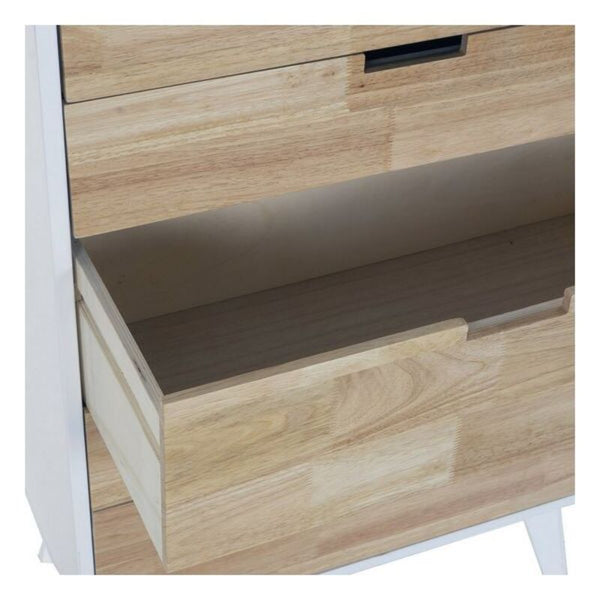 Chest of drawers DKD Home Decor Natural MDF Wood (60 x 30 x 108 cm)